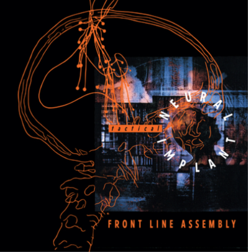 Front Line Assembly Tactical Neural Implant Remastered Pressed on Limited Blue Vinyl LP