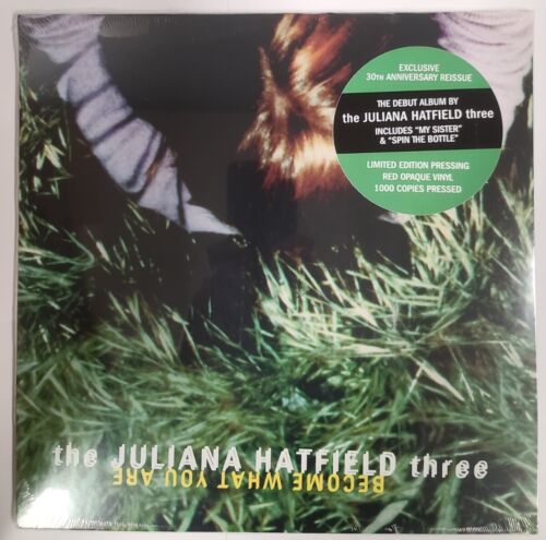 The Juliana Hatfield Three: Become What You Are Exclusive 30th Anniversary Reissue Limited to 1,000 Copies on Red Opaque Vinyl LP