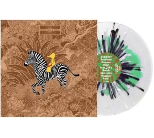 Freddie Gibbs & Madlib Pinata 10 Year Anniversary Edition (RSD '24) Includes Poster Pressed on Half-Speed Master Green in Clear with Black & White Splatter Vinyl LP