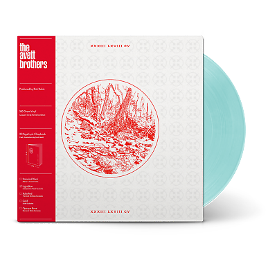 The Avett Brothers Self Titled Includes 32 Page Lyric Chapbook Pressed on 180 Gram Light Blue Vinyl LP