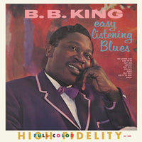 B.B. King Easy Listening Blues Limited Edition Pressed on 180 Gram High-Definition Premium Virgin Vinyl LP