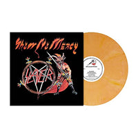 Slayer Show No Mercy Includes Original Artwork, Lyric / Photo Insert & Large Poster Pressed on Flesh Pink and Orange Marble Vinyl LP