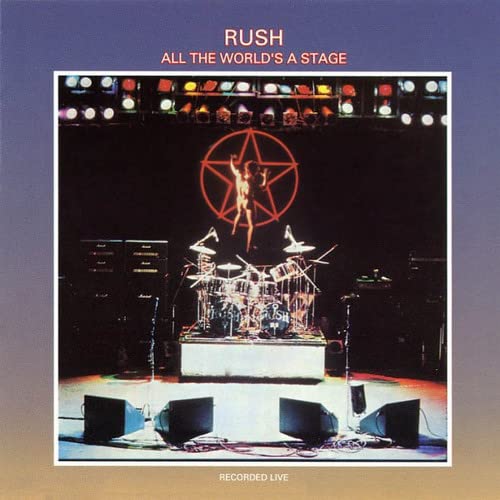 Rush All The World's A Stage: Recorded Live 2 LP Set