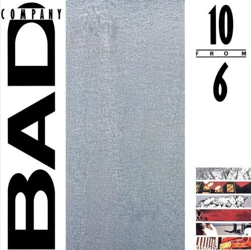 Bad Company 10 From 6 ROCKTOBER Pressed on Milky Clear Vinyl LP