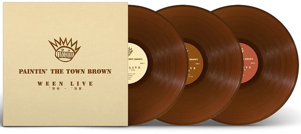 Ween Paintin' The Town Brown: Live 1990-1998 Pressed on Brown Vinyl 3 LP Set
