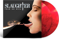 Slaughter Fear No Evil (45 RPM) Pressed on Red & Black Splatter Vinyl Gatefold 2 LP Set