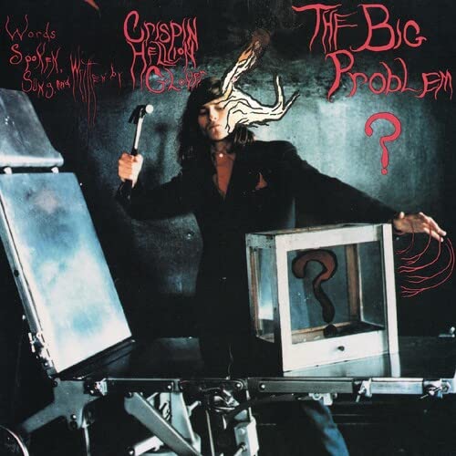 Crispin Hellion Glover The Big Problem: The Solution =  Let it Be RSD Limited to 2,000 Copies Includes Poster, Booklet, & Bonus Tracks on Light Blue with Crimson "Clowny Clown Clown" Splatter Vinyl LP