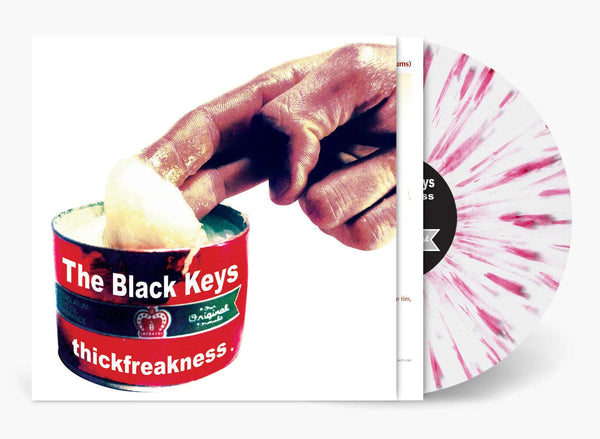 The Black Keys Thickfreakness 20th Anniversary Limited to 2,000 Copies Pressed on Red Splatter Vinyl LP