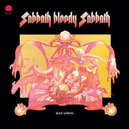 Black Sabbath Sabbath Bloody Sabbath 50th Anniversary Pressed on Limited Edition Smoke Vinyl LP