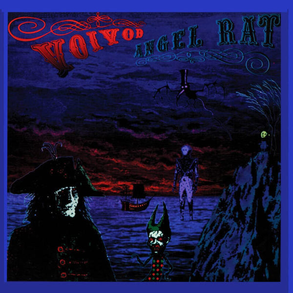 Voivod Angel Rat RSD Limited to 6,000 Copies Newly Mastered Pressed on Deep Purple with Lime "Monster" Green Swirl Vinyl LP