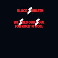 Black Sabbath We Sold Our Soul for Rock 'N' Roll Pressed on 180 Gram Black Vinyl 2 LP Set