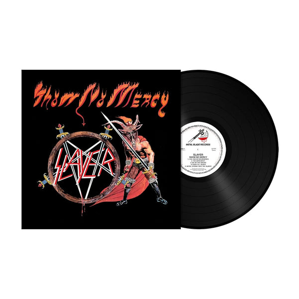 Slayer Show No Mercy  Includes Original Artwork, Lyric / Photo Insert & Large Poster Pressed on 180 Gram Black Vinyl LP