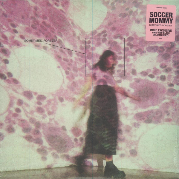 Soccer Mommy Sometimes, Forever Indie Exclusive Pressed on Pink with Black Splatter Vinyl LP