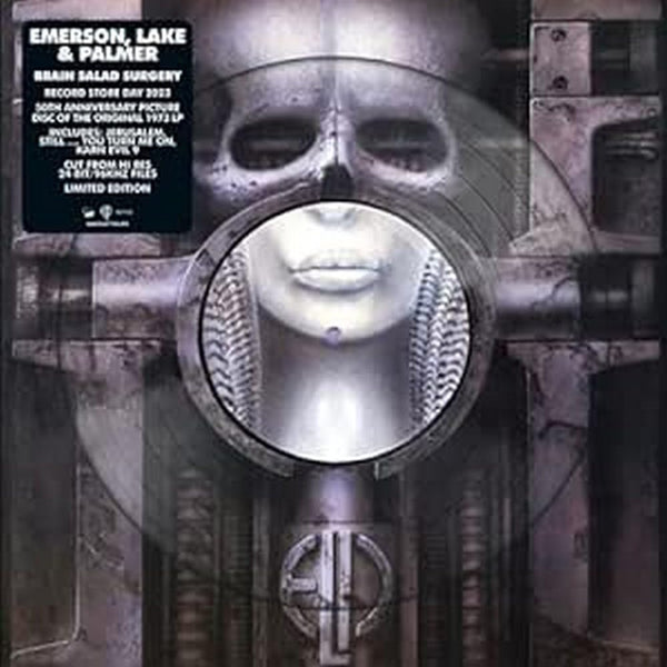 Emerson, Lake & Palmer Brain Salad Surgery RSD 50th Anniversary Picture Disc Limited Edition Vinyl LP