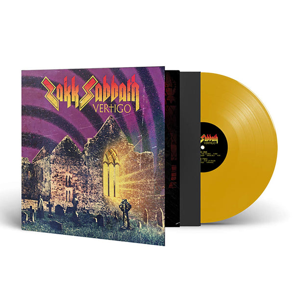 Zakk Sabbath Vertigo Pressed on Yellow Vinyl Gatefold LP