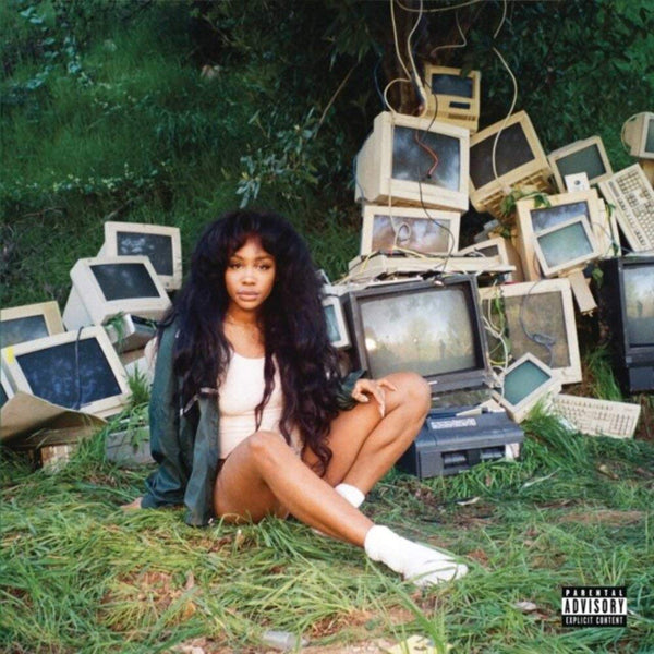 SZA Ctrl Pressed on Translucent Green Vinyl 2 LP Set