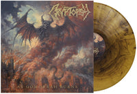 Cryptopsy As Gomorrah Burns Limited to 2,000 Copies Pressed on Gold & Black Galaxy Colored Vinyl LP