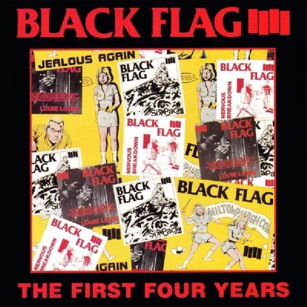 Black Flag The First Four Years LP