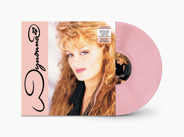 Wynonna Self Titled Pressed on 180 Gram Limited Edition Baby Pink Vinyl LP