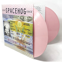 Spacehog Resident Alien Pressed on Limited Pink Vinyl 2 LP Set