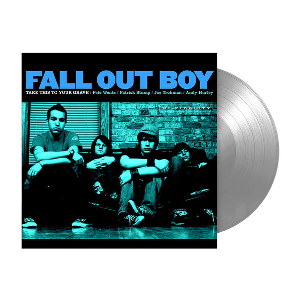 Fall Out Boy Take This to Your Grave Pressed on Limited Edition Silver Vinyl LP