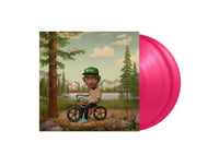 Tyler, The Creator Wolf Includes Gatefold Jacket, Printed Sleeves, 12x12" Insert, & Oversized Sticker Pressed on Pink Vinyl 2 LP Set