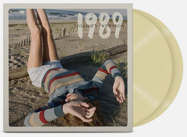 Taylor Swift 1989 (Taylor's Version) Pressed on Sunrise Boulevard Yellow Vinyl 2 LP Set