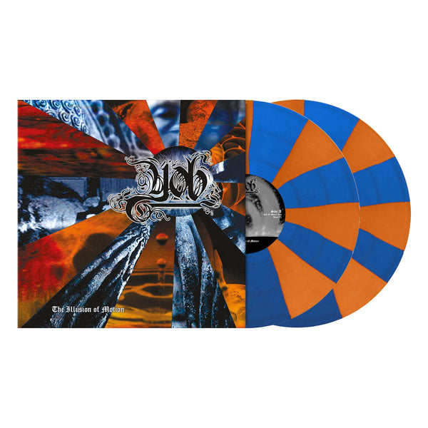 Yob The Illusion of Motion Limited to 1,000 Copies Includes Large Poster Pressed on Blue Orange "Propeller" Vinyl with Etching on Side D Limited Edition Gatefold 2 LP Set