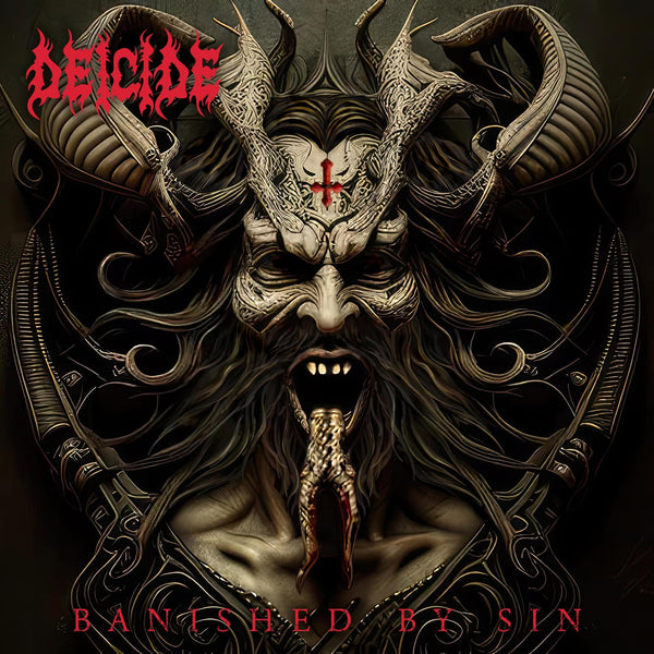 Deicide Banished By Sin Pressed on Red Opaque Vinyl LP