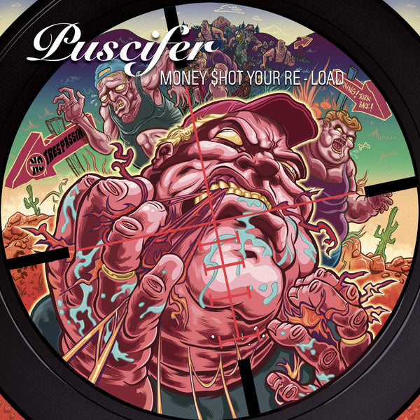 Puscifer Money $hot Your Re-Load on Brown Galaxy Vinyl 2 LP Set