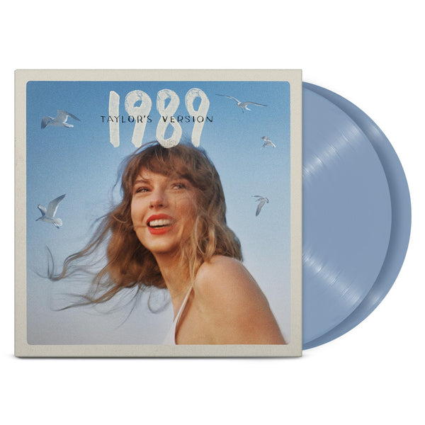 Taylor Swift 1989 (Taylor's Version) Crystal Skies Blue Vinyl Edition Includes 5 Previously Unreleased Songs & Unique Photos 2 LP Set