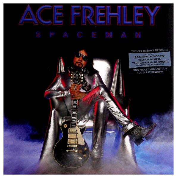 Ace Frehley Spaceman Includes CD 180 Gram Violet Vinyl Edition LP