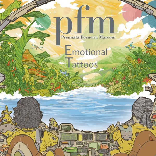 Premiata Forneria Marconi (pfm) Emotional Tattoos 180 Gram Vinyl with English Version Plus 2 CD Also Including Italian Version 2 LP Set