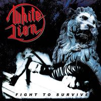 White Lion Fight To Survive Pressed on Limited Edition Splatter Vinyl LP