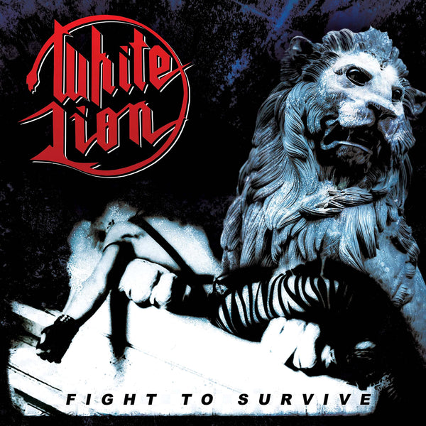 White Lion Fight To Survive Pressed on Limited Edition Splatter Vinyl LP