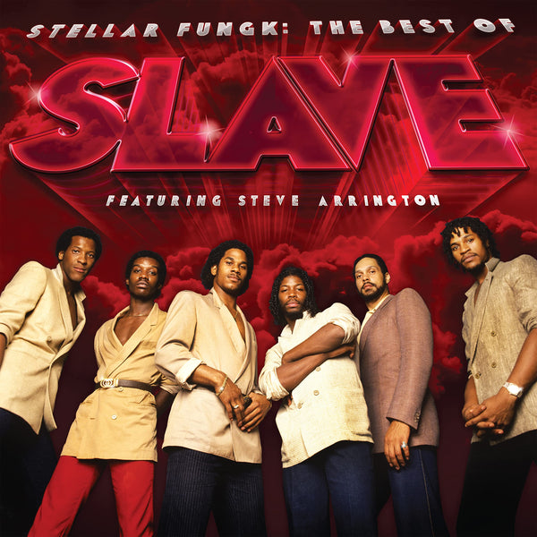 Slave Stellar Fungk: The Best of Slave Featuring Steve Arrington Pressed on Limited Edition Red Vinyl 2 LP Set