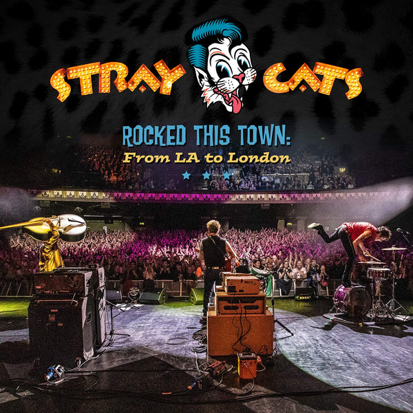 Stray Cats Rocked This Town: From LA to London: Live from the 40th Anniversary Tour Pressed on Light Blue Vinyl 2 LP Set