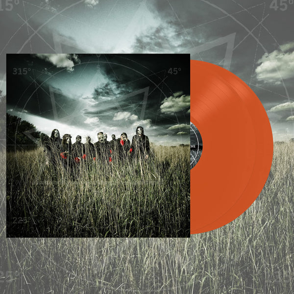 Slipknot All Hope Is Gone Pressed on Limited Edition Orange Vinyl 2 LP Set