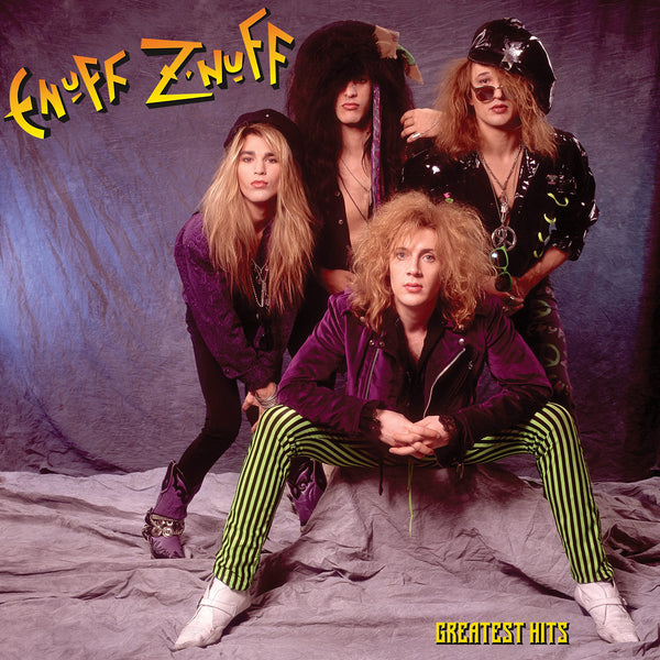 Enuff Z' Nuff Greatest Hits Pressed on Limited Edition Purple Splatter Vinyl LP