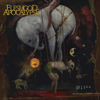 Fleshgod Apocalypse Veleno Limited to 700 Copies Pressed on Gold with Black Splatter Vinyl 2 LP Set