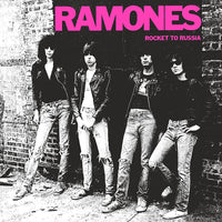 Ramones Rocket To Russia Pressed on Limited Edition Clear Vinyl LP