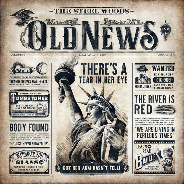 The Steel Woods Old News Includes Digital Download 2 LP Set