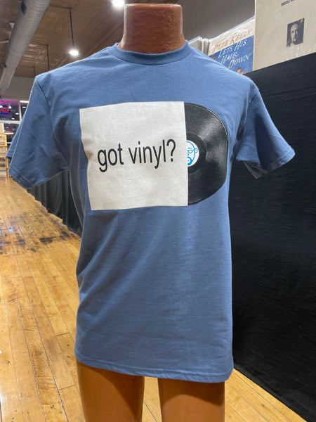 Wax Xtatic "Got Vinyl?" T-Shirt Available in 2 Colors