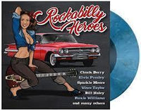 Rockabilly Heroes Various Artists (RSD '24) Pressed on Limited Edition 180 Gram Audiophile Colored Vinyl LP