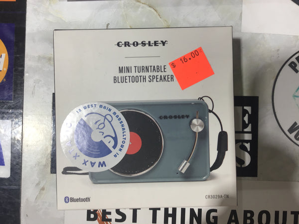 Crosley Mini Turntable Bluetooth Speaker