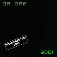 Dr. Dre 2001 Instrumentals Only 2 LP Set