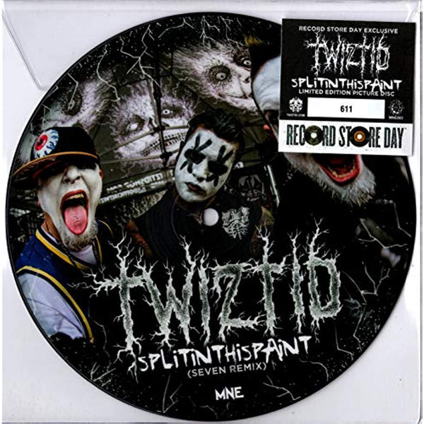 Twiztid - Splitin This Paint b/w Here With the Dead (RSD) #143 7" 45 RPM New Sealed