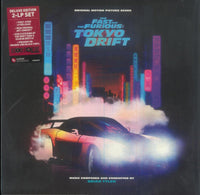 The Fast And The Furious: Tokyo Drift Original Soundtrack RSD 2022 Deluxe Edition Side D Etching of the Drift King's Scarab Beetle Orange and Black Vinyl 2 LP Set