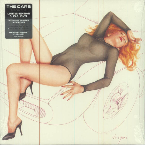 The Cars Candy-O Limited Edition Clear Vinyl LP