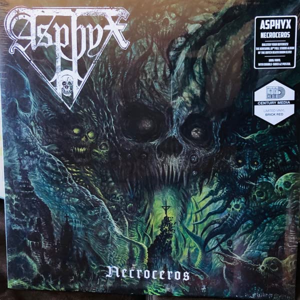 Asphyx "Necroceros" LTD ED Brick Red Vinyl